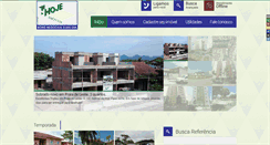 Desktop Screenshot of hoje.com.br